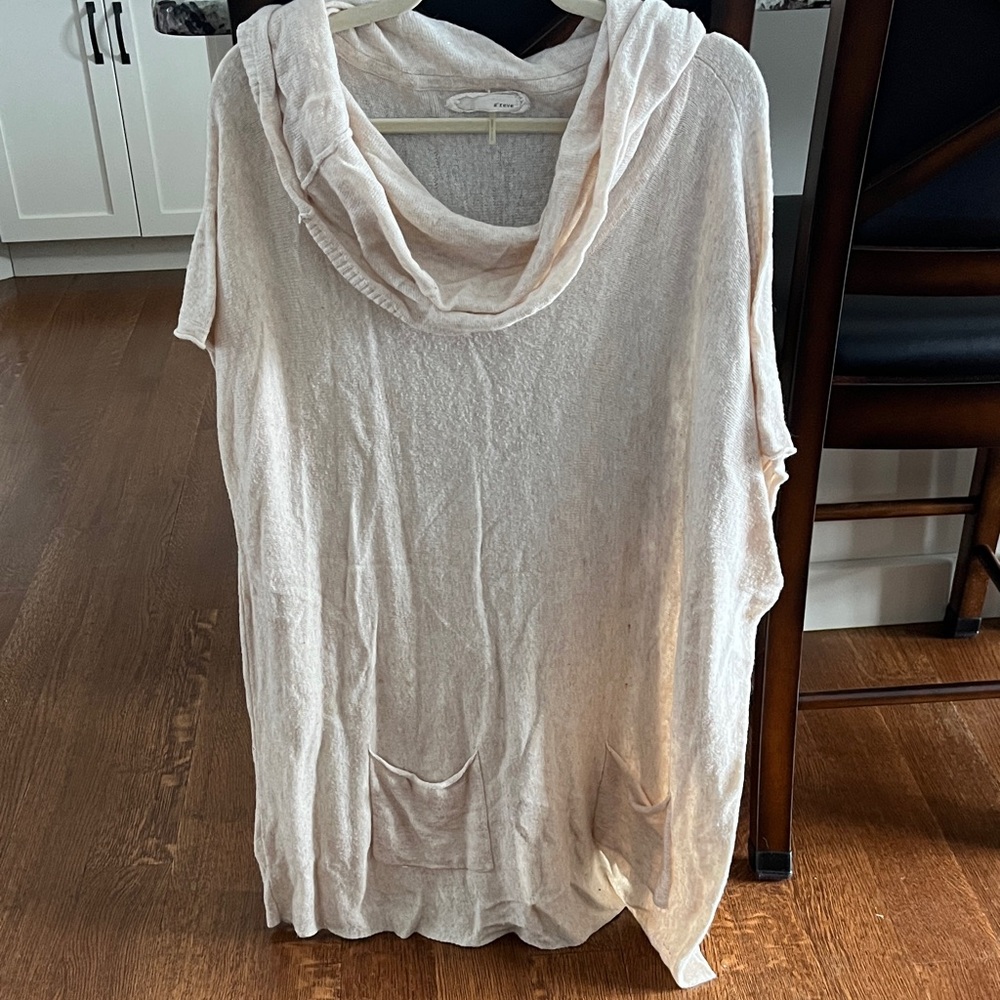 A'Reve Soft Cream Knit Top